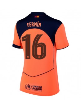 Barcelona Fermin Lopez #16 Replika Tredje Kläder Dam 2025-26 Kortärmad
